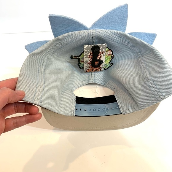 Spencer’s Rick and Morty SnapBack Hat OS 2019 NEW WITH TAGS! Adult Swim - Picture 2 of 5